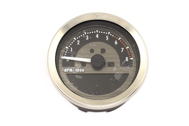 V-Twin - 39-1130 - AEE 4 inch Dakota Style Speedometer and Tachometer Black - Fits 2004-2013 Harley-Davidson XL, 2004-2011 FXD, 2004-2013 FLT