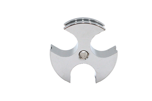 V-Twin - 40-0221 - Chrome Oil Line Wire Guide