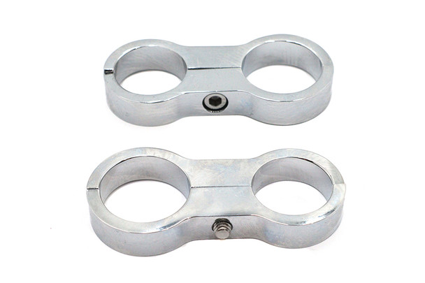 V-Twin - 40-0341 - Oil Cooler Clamp Set