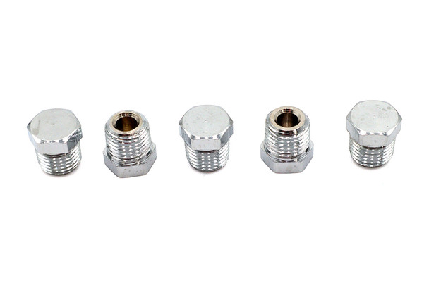 V-Twin - 40-0531 - Oil Fitting Plug - Fits 1984-1999 Harley-Davidson FXST, 1991-1999 FXD, 1982-1994 FXR, 1986-1999 FLST, 1971-1984 FX, 1979-1999 FLT, 1957-1985 XL, 1968-1984 FL