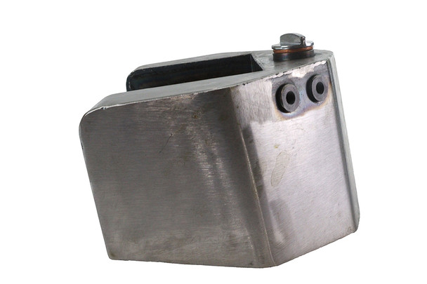 V-Twin - 40-0640 - SMC Electric Start Oil Tank Raw - Fits 1958-1964 Harley-Davidson FL, 1971-1985 FX