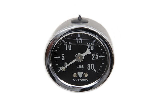 V-Twin - 40-9906 - Liquid Filled Oil Pressure Gauge