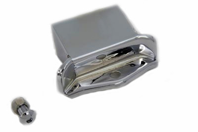 V-Twin - 42-0027 - Chrome Top Center Motor Mount Cover - Fits 1986-1994 Harley-Davidson XL