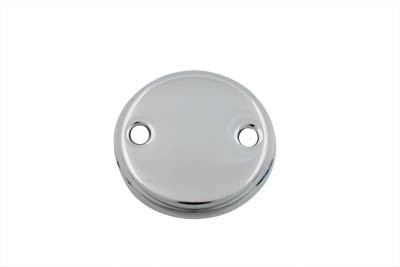 V-Twin - 42-0051 - Flat Chrome Inspection Cover