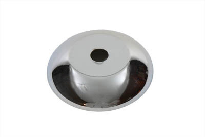 V-Twin - 42-0068 - Chrome Rear 4-1/2 inch Hubcap - Fits 1984-1999 Harley-Davidson FXST, 1986-1999 FLST