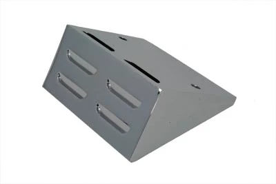 V-Twin - 42-0093 - Volt Pack Cover Chrome - Fits 1987-2000 Harley-Davidson FXST, FLST