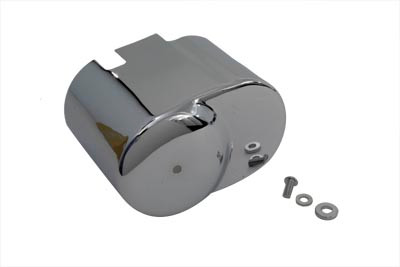 V-Twin - 42-0152 - Starter Cover Chrome - Fits 1991-2005 Harley-Davidson FXD, 1991-1994 FXR