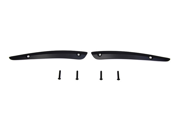 V-Twin - 42-0235 - Black Split Windshield Trim Set