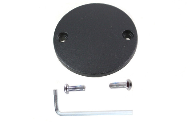 V-Twin - 42-0246 - M8 Ignition System Cover Smooth Wrinkle Black