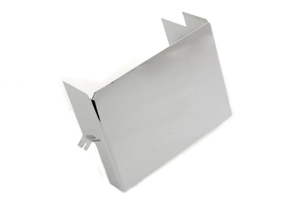 V-Twin - 42-0499 - Smooth Chrome Battery Side Cover