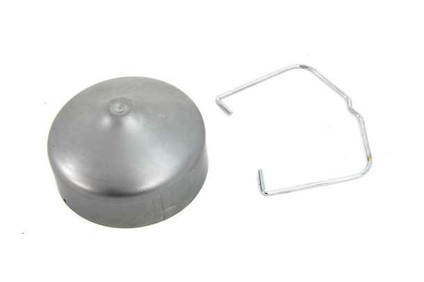 V-Twin - 42-0533 - Cadmium Distributor Cover Kit - Fits 1938-1947 Harley-Davidson UL, 1954-1956 KH, 1936-1952 WL, 1936-1940 EL, 1941-1964 FL