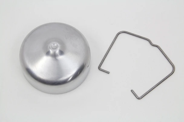 V-Twin - 42-0564 - Polished Aluminum Distributor Cover Kit - Fits 1938-1947 Harley-Davidson UL, 1954-1956 KH, 1936-1952 WL, 1936-1940 EL, 1941-1964 FL
