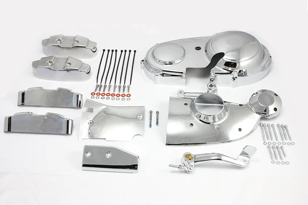 V-Twin - 42-0799 - Chrome Dress Up Kit - Fits 1991-2003 Harley-Davidson XL