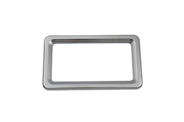 V-Twin - 42-0949 - License Plate Frame Chrome Billet