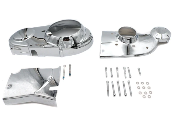 V-Twin - 42-1052 - Chrome Engine Dress Up Set - Fits 1991-2003 Harley-Davidson XL
