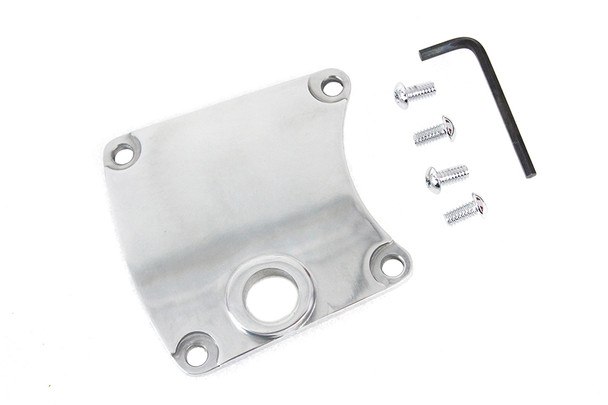 V-Twin - 42-1191 - Polished Primary Inspection Cover - Fits 1984-1994 Harley-Davidson FXR (Late 1984)