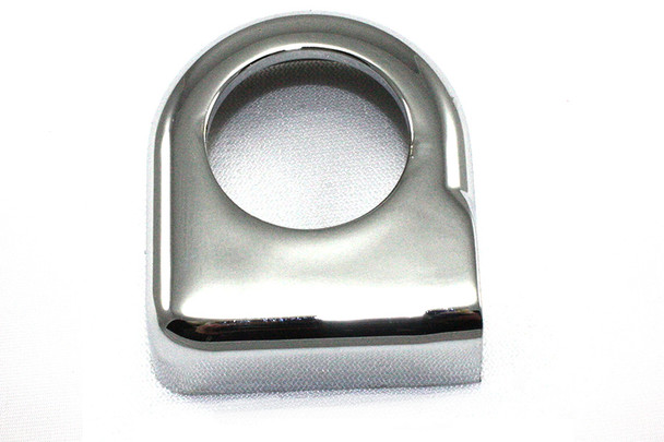 V-Twin - 42-5044 - Chrome Speedometer Drive Cover 41 Fork - Fits 1984-1995 Harley-Davidson FXST