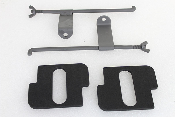 V-Twin - 42-9940 - Battery Rod Set with Pads - Fits 1958-1964 Harley-Davidson FL