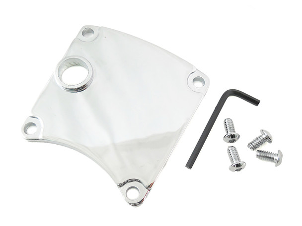 V-Twin - 42-9943 - Chrome Primary Inspection Cover - Fits 1984-1994 Harley-Davidson FXR (Late 1984)