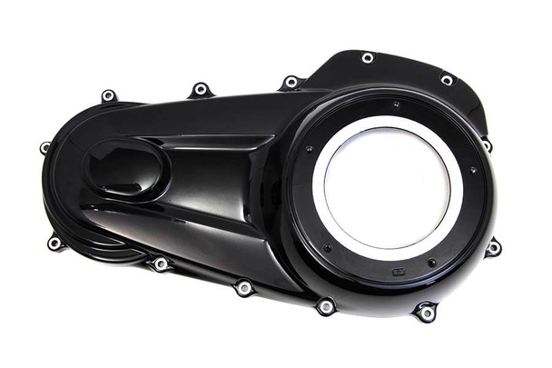 V-Twin - 43-0000 - M8 Flat Black Primary Cover