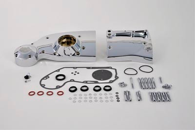 V-Twin - 43-0450 - Chrome Cam and Sprocket Cover Set - Fits 1991-2003 Harley-Davidson XL