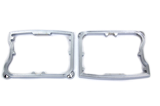 V-Twin - 43-9130 - Rocker Box Chrome D-Ring Set