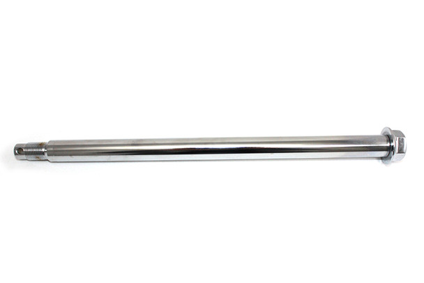 V-Twin - 44-0127 - Chrome Rear Axle - Fits 2004 Harley-Davidson XL, 2000-2001 FLT, 2007 FXST, 2000 FLHT, 2007 FLST