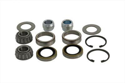 V-Twin - 44-0450 - Wheel Hub Bearing Assembly Kit - Fits 1973-1983 Harley-Davidson FX (Rear Cast Wheels), 1973-1979 FL (Front or Rear Cast Wheels)