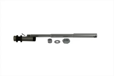 V-Twin - 44-0568 - Chrome Front Axle Kit - Fits 1948-1966 Harley-Davidson FL (front)