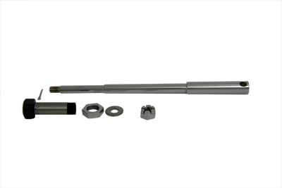 V-Twin - 44-0569 - Front Axle Kit, Chrome - Fits 1967-1971 Harley-Davidson FL (front)