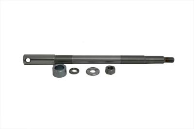 V-Twin - 44-0570 - Front Axle Kit Chrome - Fits 1973-1980 Harley-Davidson FL, 1980-1983 FX