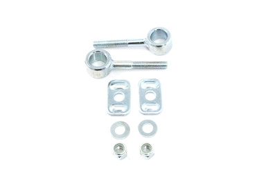 V-Twin - 44-0601 - Rear Axle Adjuster Set Zinc