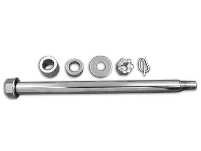 V-Twin - 44-0644 - Chrome Rear Axle Kit - Fits 2000-2003 Harley-Davidson XL
