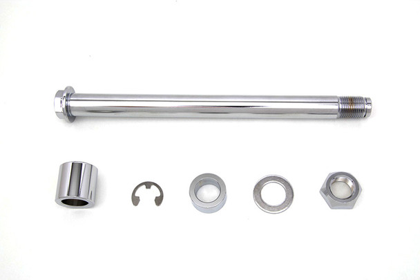 V-Twin - 44-0801 - Chrome Rear Axle Kit