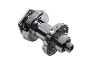 V-Twin - 45-0293 - Chrome Front Wheel Hub - Fits 1986-1999 Harley-Davidson FXSTS