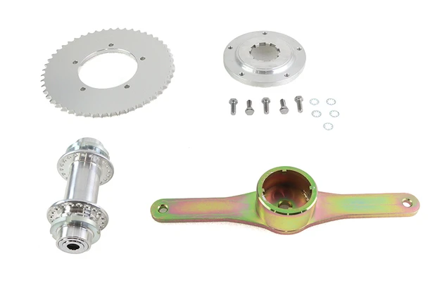 V-Twin - 45-0445 - XR Rear Hub with Sprocket - Fits 1957-1989 Harley-Davidson XL