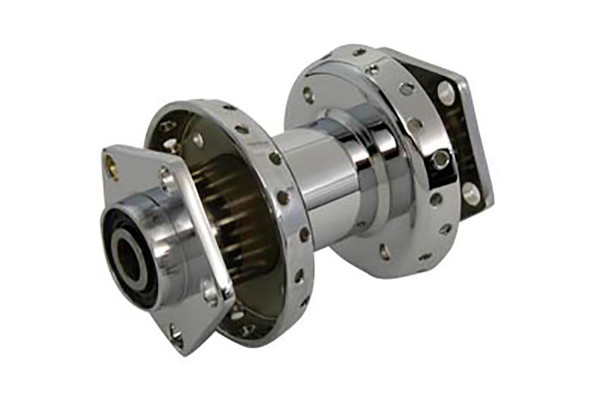 V-Twin - 45-0670 - Chrome Rear Wheel Hub