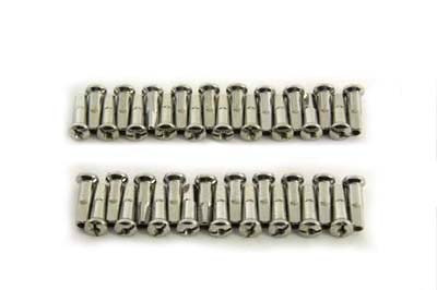 V-Twin - 45-0782 - Spoke 40 Piece Stainless Steel Nipple Set