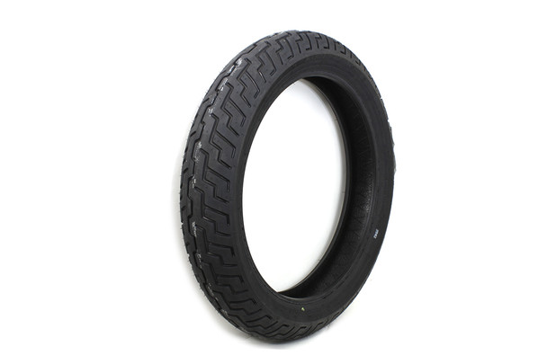 V-Twin - 46-0446 - Front Dunlop D402 130/70B x 18 inch Blackwall Tire