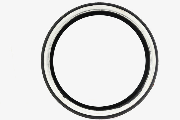 V-Twin - 46-0458 - Vee Rubber 130/50 X 23 inch Whitewall Tire
