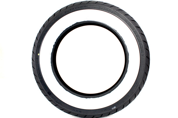 V-Twin - 46-0558 - Dunlop American Elite 140/90B x 16 Wide Whitewall Tire