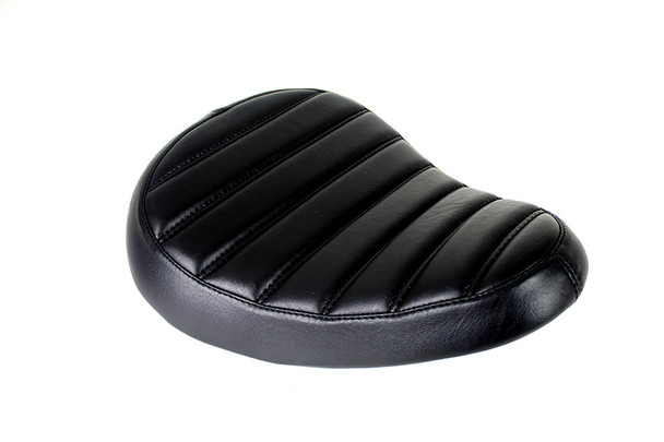 V-Twin - Bates Tuck and Roll Solo Saddle Seat for Custom Application