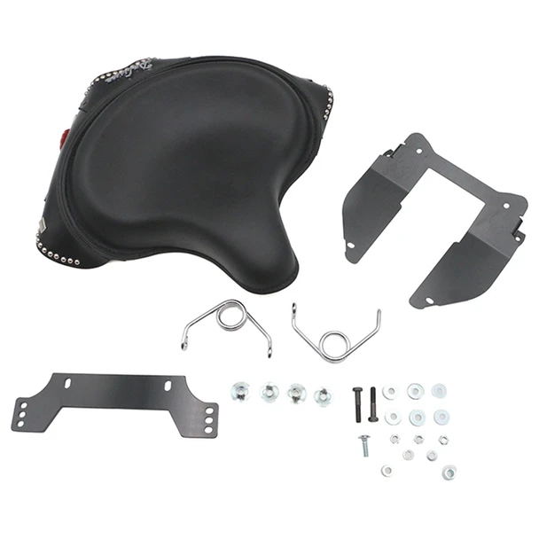 V-Twin - Deluxe Solo Seat Kit fits 2018-Up FXST/FLST Models
