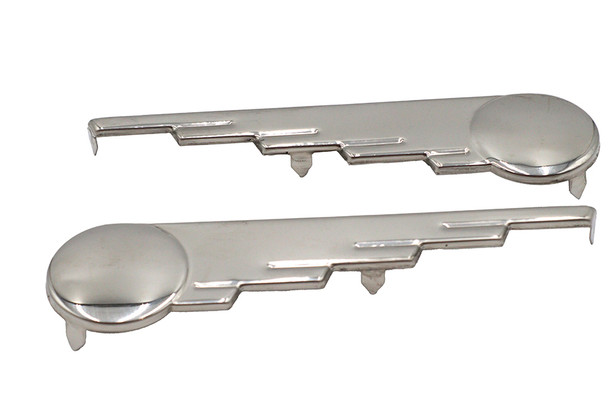 V-Twin - 48-0031 - Polished Stainless Steel Speed Ball Wing