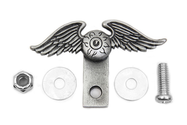 V-Twin - 48-0840 - Wing License Plate Topper