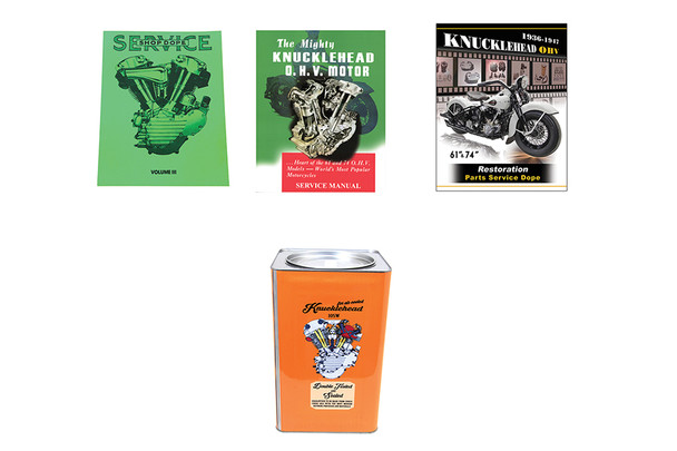 V-Twin - 48-0885 - Knucklehead Book Set