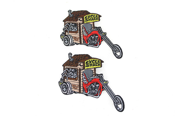 V-Twin - 48-1432 - Cycle Shack Exhaust Patches