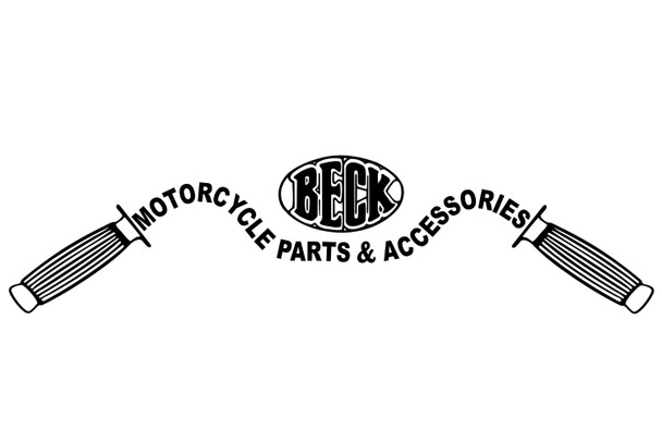 V-Twin - 48-1639 - Beck Handlebar Logo Patch Set