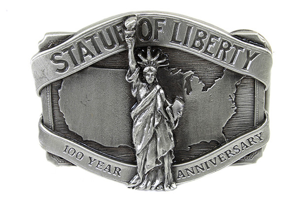 V-Twin - 48-1660 - Liberty Belt Buckle