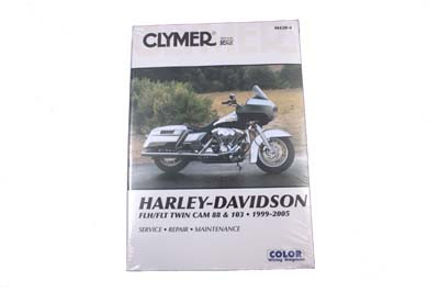 V-Twin - 48-1754 - Clymer Service Manual for 1999-2005 FLT